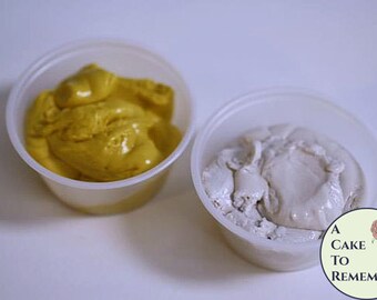 120 grams silicone Mold Putty for making molds for cake decorating or polymer clay. Make your own silicone mold, food safe silicone