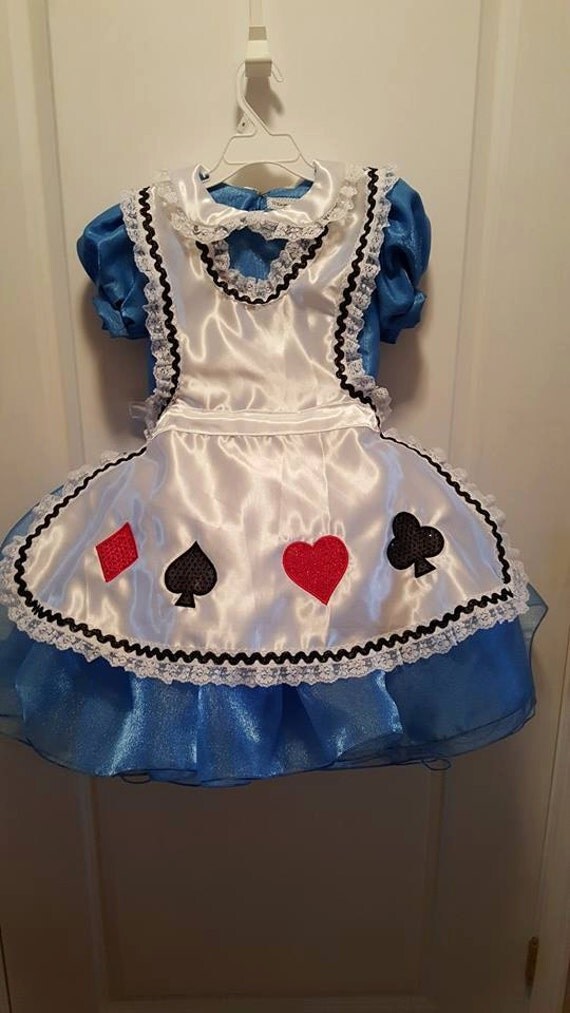 Alice in Wonderland inspired dress