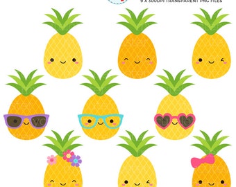 Cute pineapple | Etsy