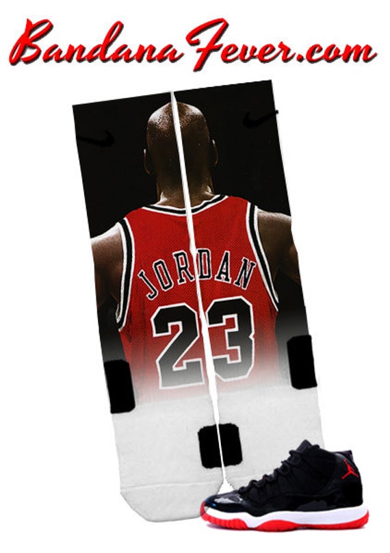 Nike Elite Socks Air Jordan 23 by Bandana by BandanaFeverDesigns