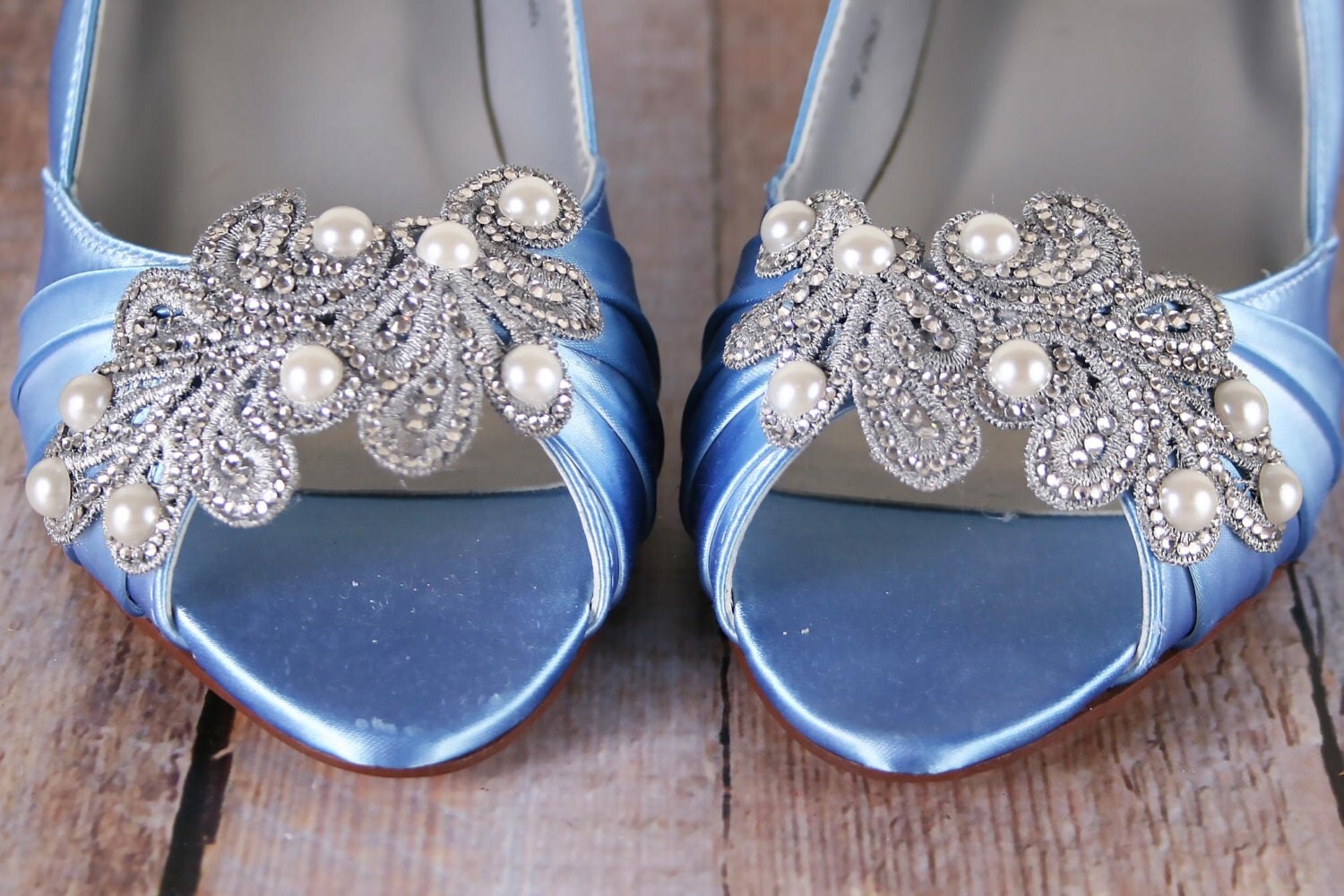 Blue Wedding Shoes Cornflower Blue Shoes Something Blue