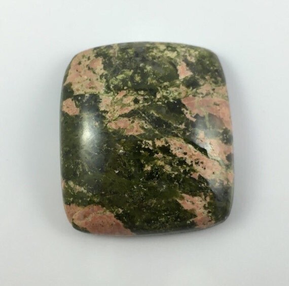 Unakite Jasper Natural Stone Cabochon // Loose Healing Stones