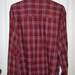 mens wine plaid shirt