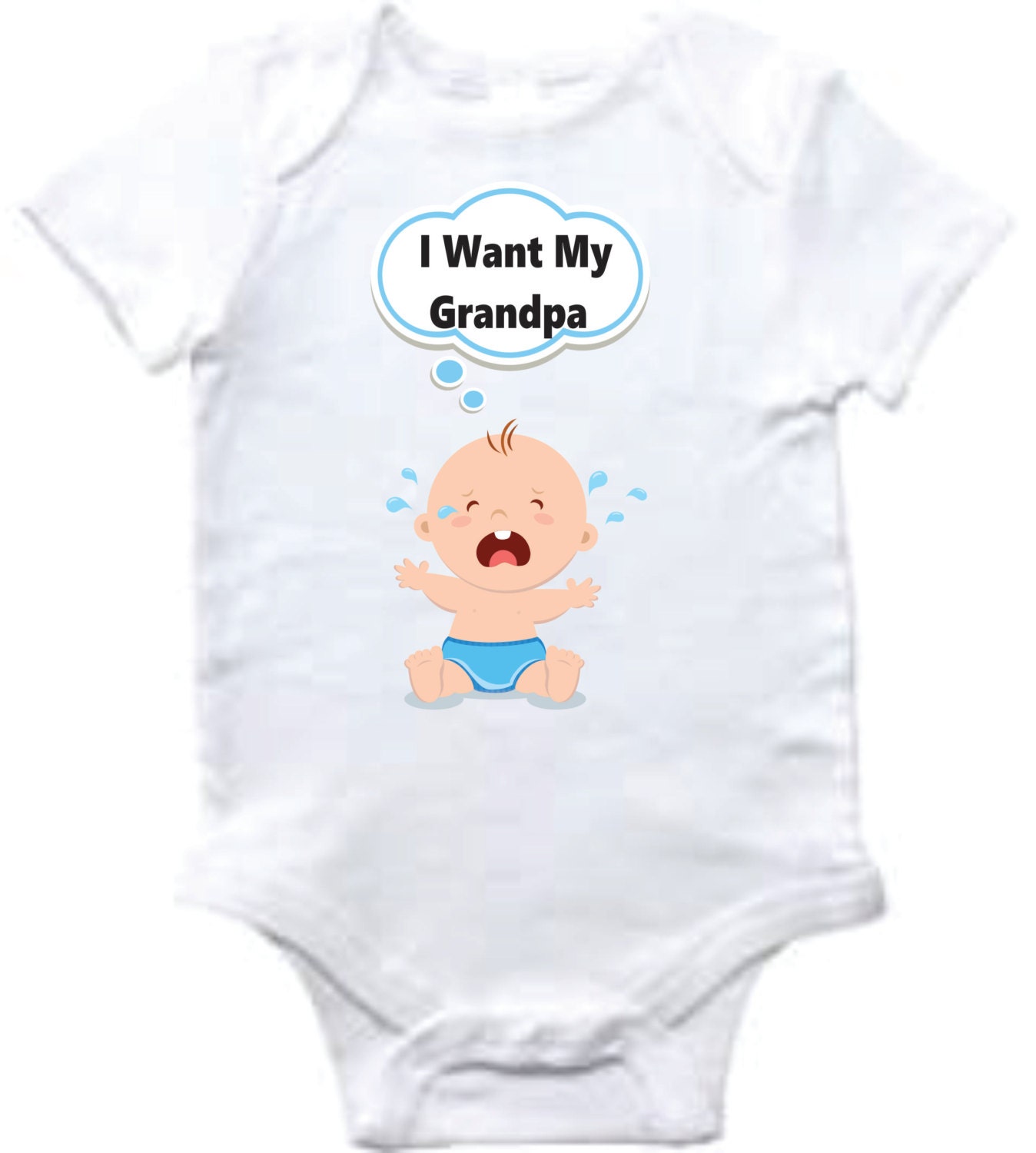I Want My Grandpa Onesies Onesie Baby Shower Gift Unisex