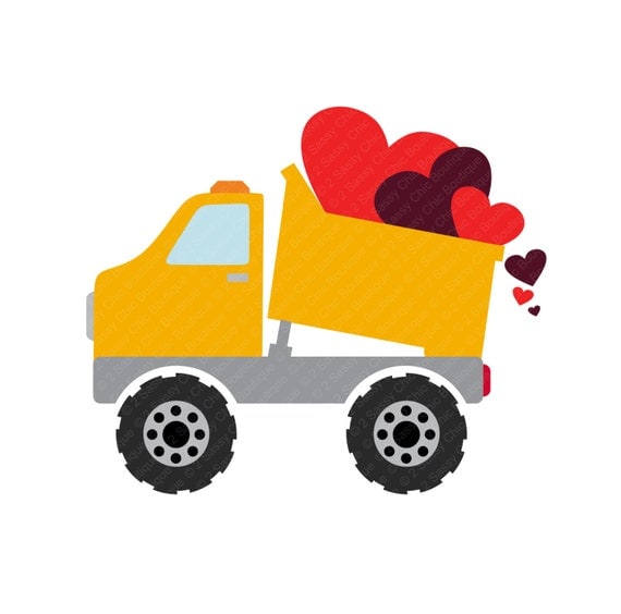 Free Free 206 Free Svg Truck With Hearts SVG PNG EPS DXF File