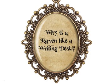 Raven like a writing desk quote