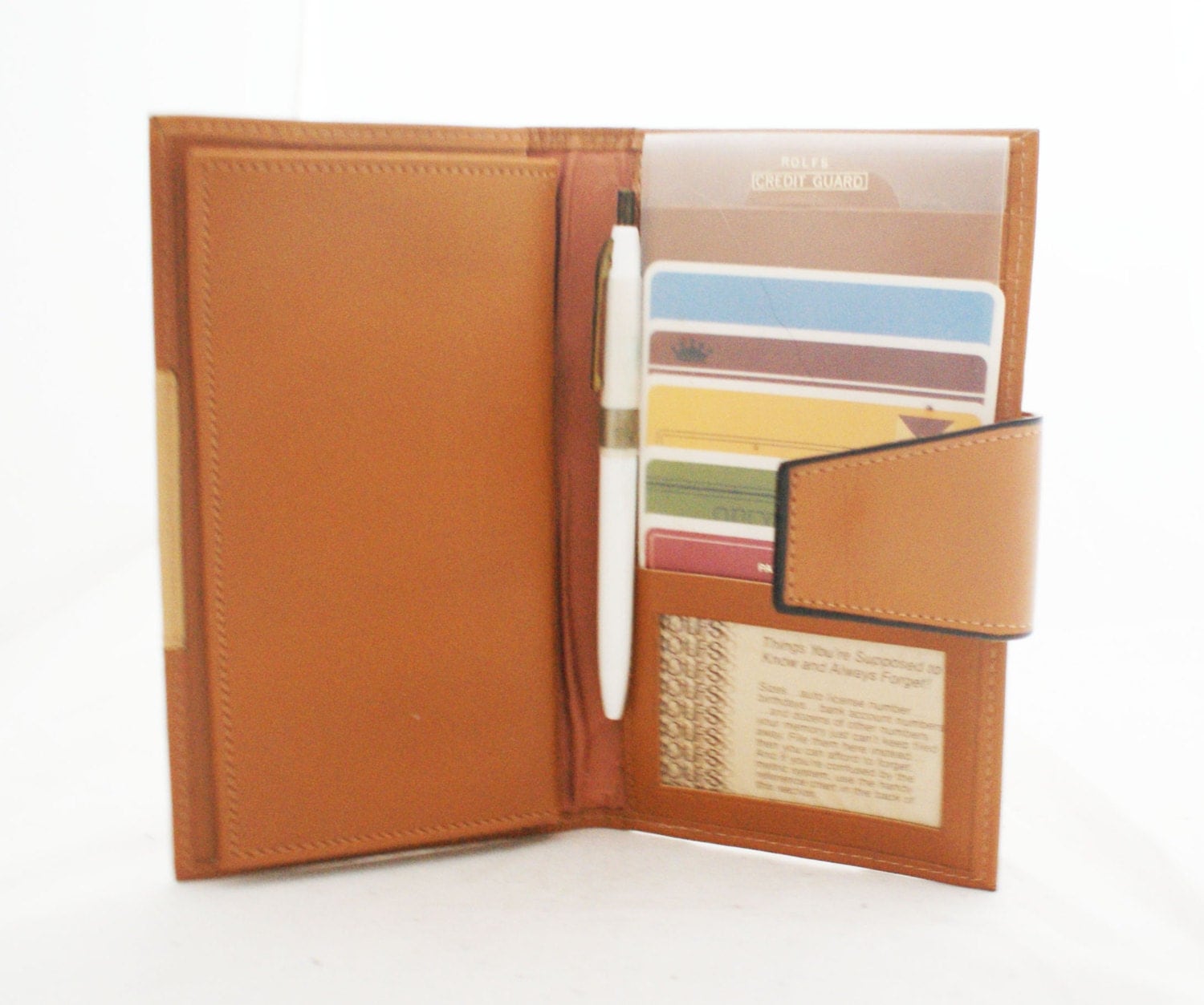 Wallet Rolfs Cowhide Leather Large Long Wallet with