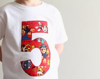 Paw Patrol Birthday, Boys Paw Patrol Shirt, Boys paw patrol, Boys Birthday Shirt, Paw Patrol, Paw Patrol Party, Boys Birthday Shirt