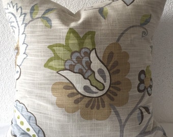 Single Pillow Cover 18x18 inch - P/Kaufmann Home Decor Fabric