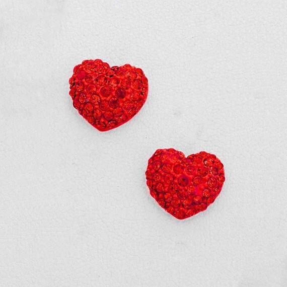 Best selling items , valentines gift, crystal pave mini heart earrings, gift ideas for women , gift ideas for her, valetines day earrings,