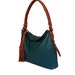 hunter green leather bag