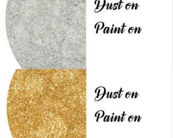 SPECIAL BUY- Rolkem Super Dust Gold & Silver 10ml , set of 2