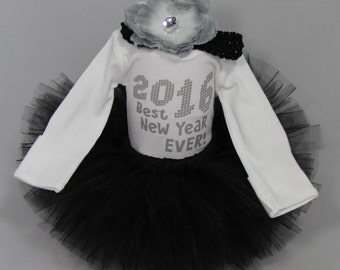 Baby Girl New Year Outfit Babys New Year by EleventhHourDesigns