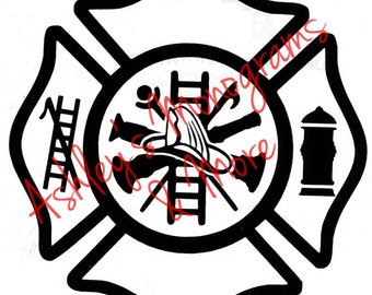 Blank Maltese Cross SVG