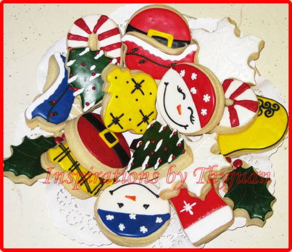 Christmas, Chanukah & Winter Cookies Il_570xn