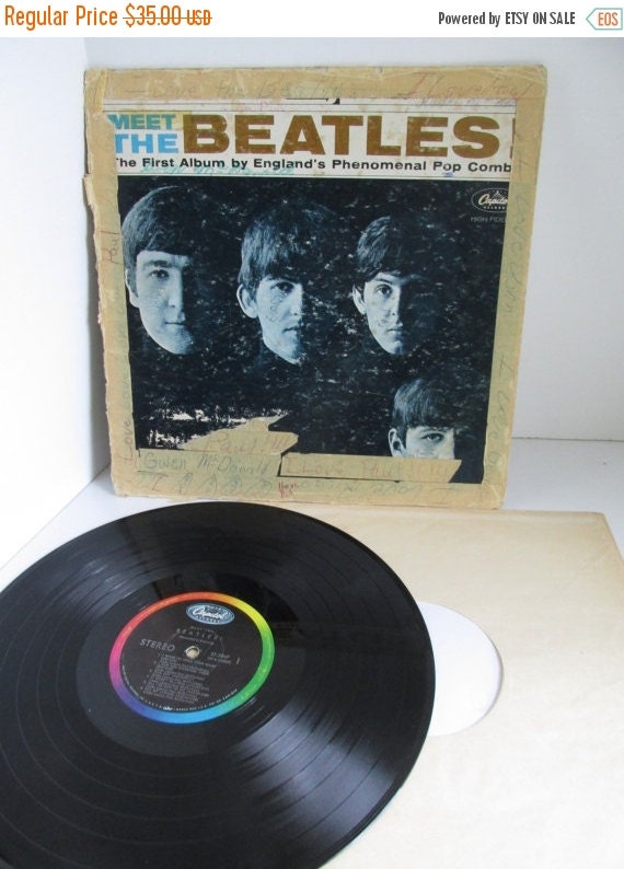 SALE Meet The Beatles Album The Beatles Record The First Album