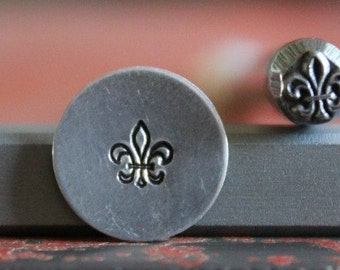 Fleur De Lis Metal Stamp Perfect for Metal Stamping and Metal Design Work SGA-4