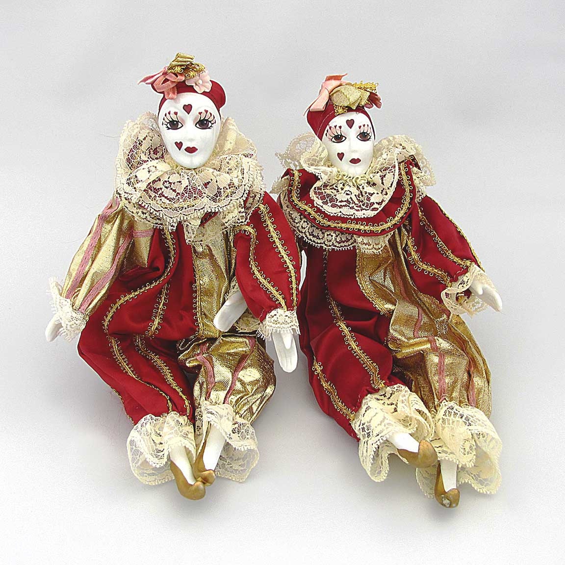 vintage porcelain clown