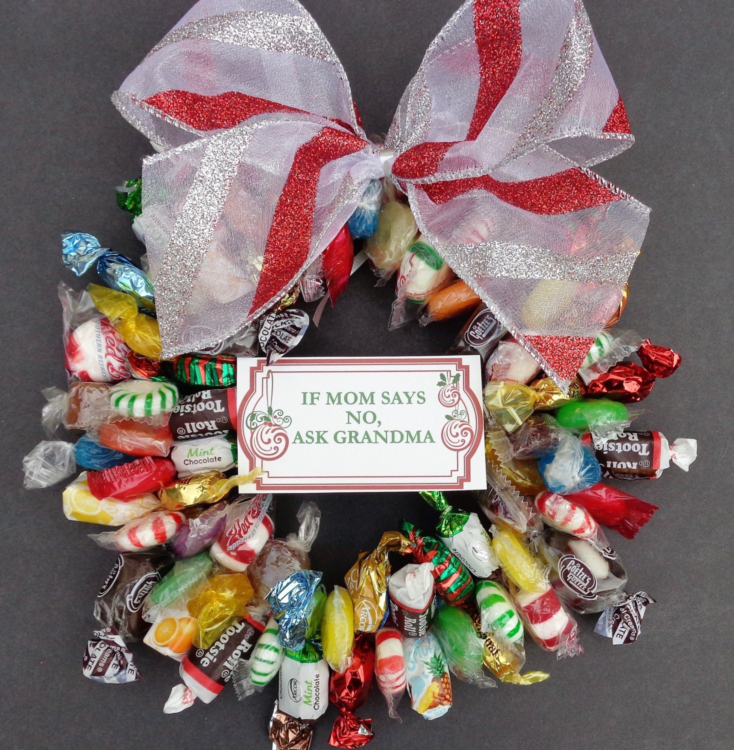 Birthday Edible Candy Wreath Unique Kids by CandyWreathsbyCarla