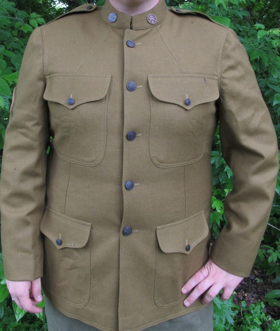 U.S Army M1917 Service Coat by MikesMilitaria on Etsy