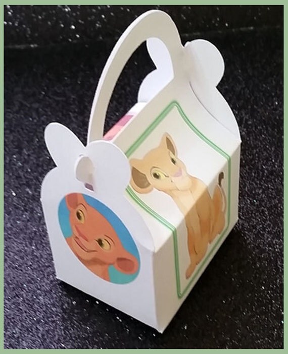 Nala 25 Lion King Favor Boxes Lion King Birthday Party