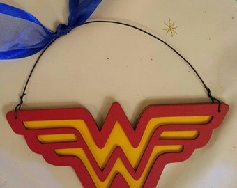 Wonder Woman Christmas Ornament