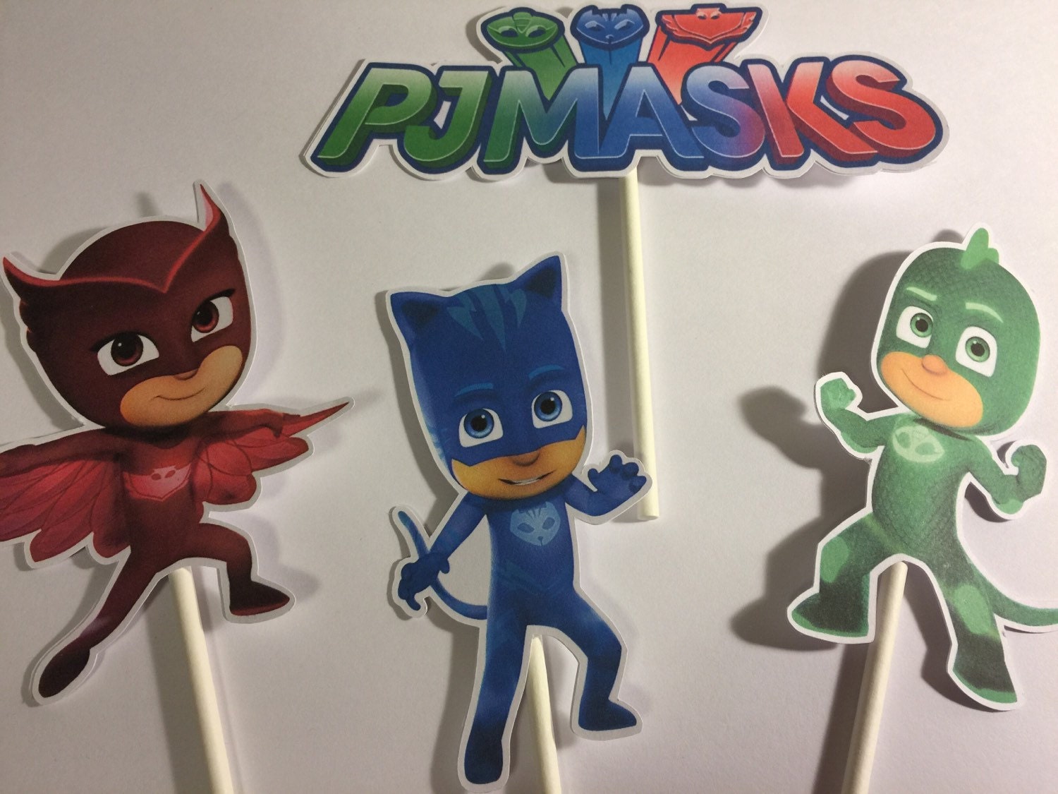 PJ Masks Cake Toppers