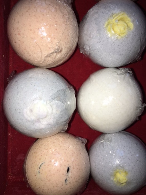 Home made bath bombs with Argan oil coconut oil by ArganOilSoaps