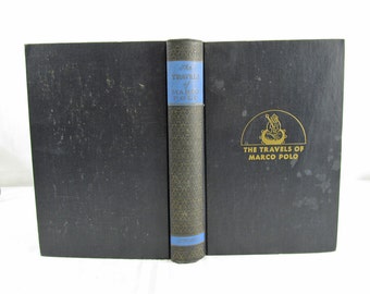 The Travels Of Marco Polo The Venetian, William Marsden translator, Boni & Liveright, New York 1930 Hardcover Kublai Khan Adventure Story