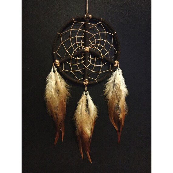 Peace sign dream catcher peace dream catcher natural