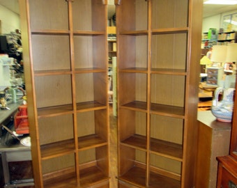 Mid Century Shelving units two matching