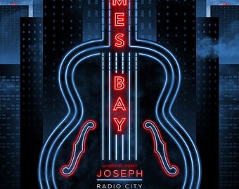 SILVER FOIL EDITION James Bay Radio City Music Hall Poster