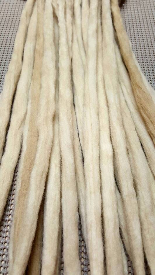 Wool Dreadlocks Custom Wool Dreads Handmade by DreadlocksbyJena