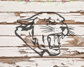 Cougar, Cat SVG, PNG, DXF files, instant download