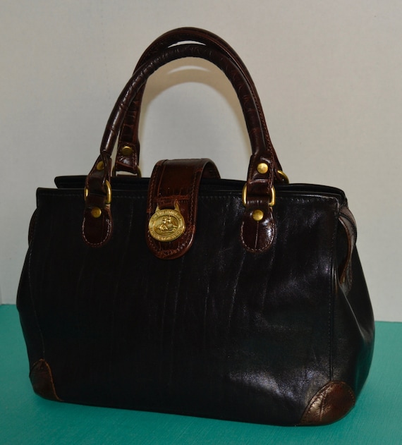 brahmin black shoulder bag