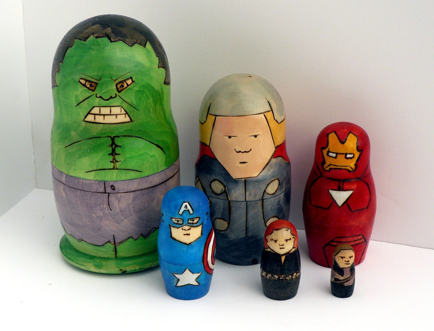 hulk nesting dolls