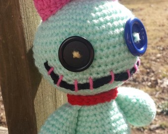 Scrump Doll, Plush Scrump, Crochet Scrump, lilo and stitch, Crochet Scrump, under 30 gift