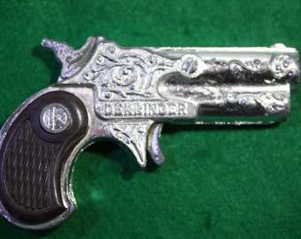 Vintage Cap Gun Toy - Made in Hong Kong - Cap Gun Derringer