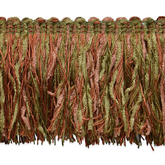 ON SALE By the Yard3Chenille Cut Fringe Trim Fabric
