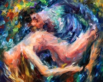 Sex Art Erotic Wall Art Oil Painting On Canvas Leonid Afremov - Sea Of Feelings