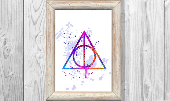 Impression de Harry Potter reliques de la mort affiche Harry
