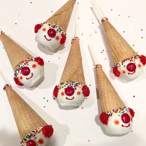 Clown Cake Pops