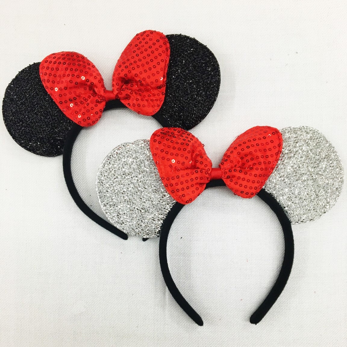 Sparkle minnie mouse ears headband / minnie inpried princess