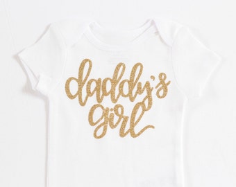 Daddy's girl outfit, daddy's girl onesie, Newborn Onesie, Coming home outfit, Father's Day onesie, Father's Day outfit, baby girl onesie