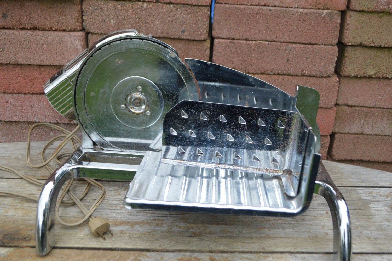 ElectrOMatic Food Slicer 1101E2 Vintage Kitchen Appliance