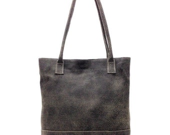 Sale Distressed Beige Leather bag Soft Leather tote by LimorGalili