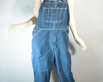 Sears Roebuck Vintage Overall// Farmer Style Overall// 80s Overalls