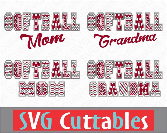 Download Softball Mom Vector Softball Grandma eps svg dxf by ...