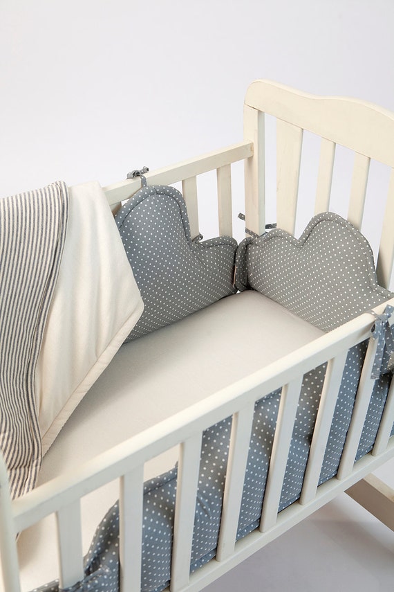 Crib bumper/cradle bumper baby cot bumper by ...