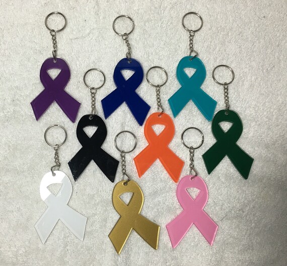 Download Awareness Ribbon Personalized Acrylic Keychain